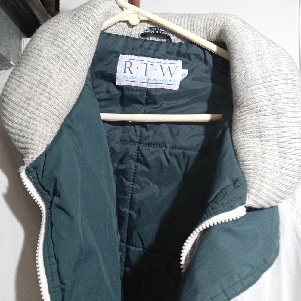 Men's White Puffer Jacket